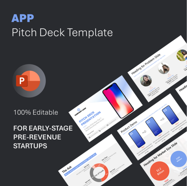 App Pitch Deck Template