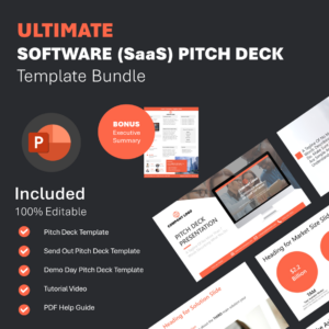 Ultimate Software (SaaS) Pitch Deck Template Bundle - Slide Navigator