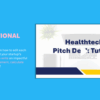 image for instructional video for pitch deck template for healthtech startup